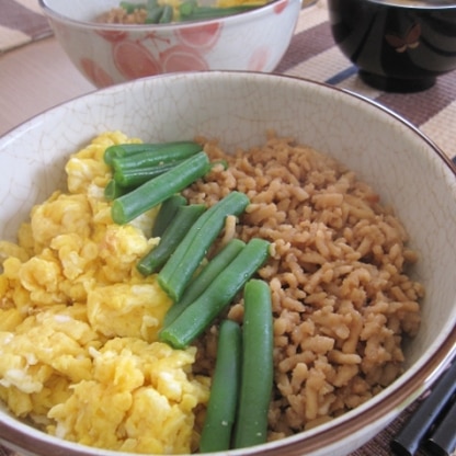 リピです♪ほうれん草の代わりにいんげんで。今回もとっても美味しく旦那とペロリです＾＾